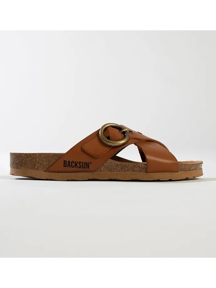 Slippers lichtbruin