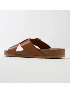 Slippers lichtbruin