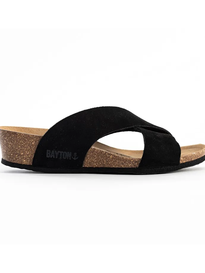 Slippers "Marta" zwart