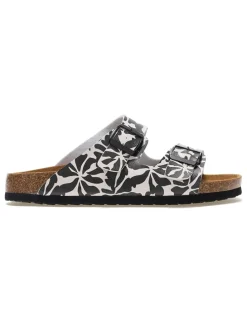 Slippers ''Mia'' zwart/wit