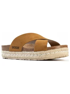 Slippers "Milano" lichtbruin