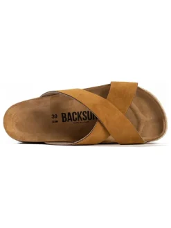 Slippers "Milano" lichtbruin