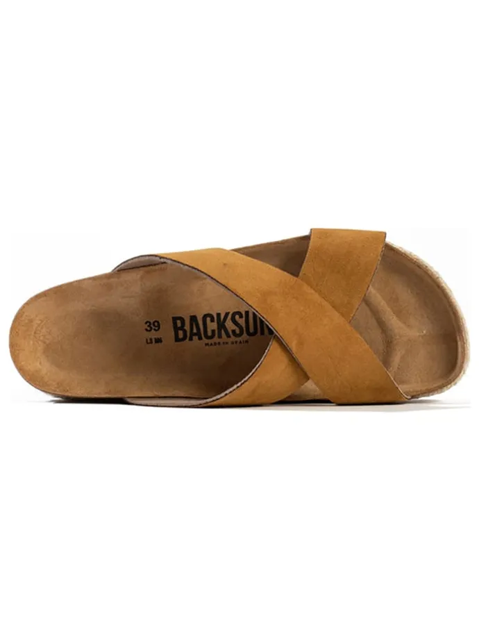 Slippers "Milano" lichtbruin