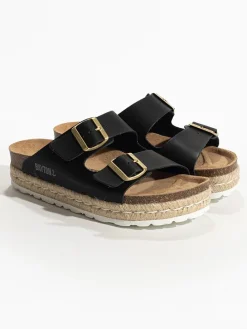Slippers "Olympe" zwart