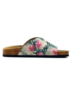 Slippers roze/meerkleurig