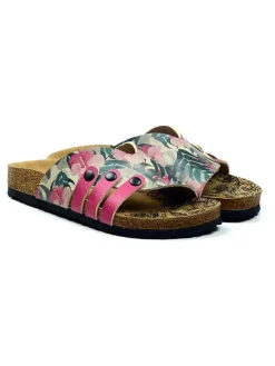 Slippers roze/meerkleurig
