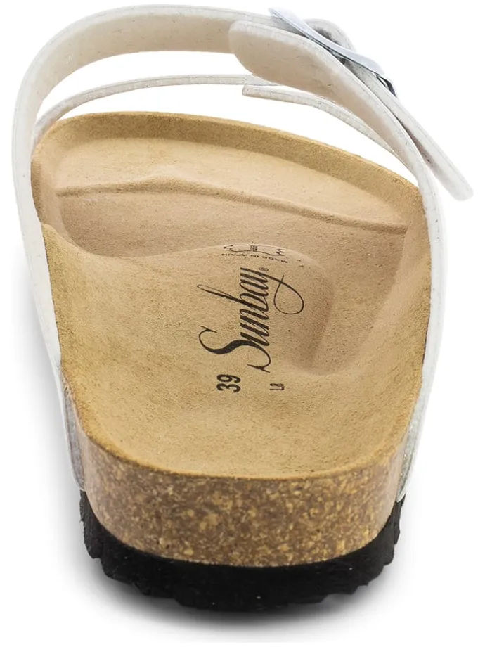 Slippers "Trefle" wit