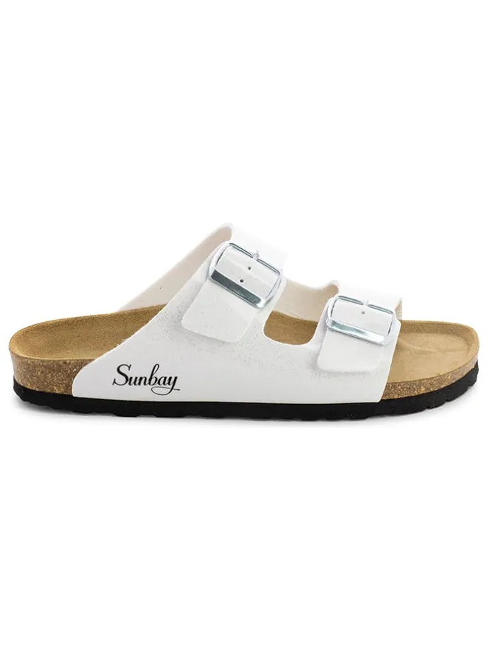 Slippers "Trefle" wit