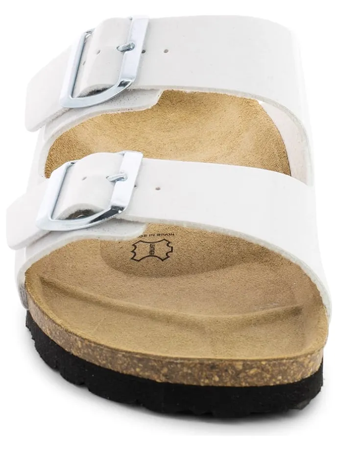 Slippers "Trefle" wit