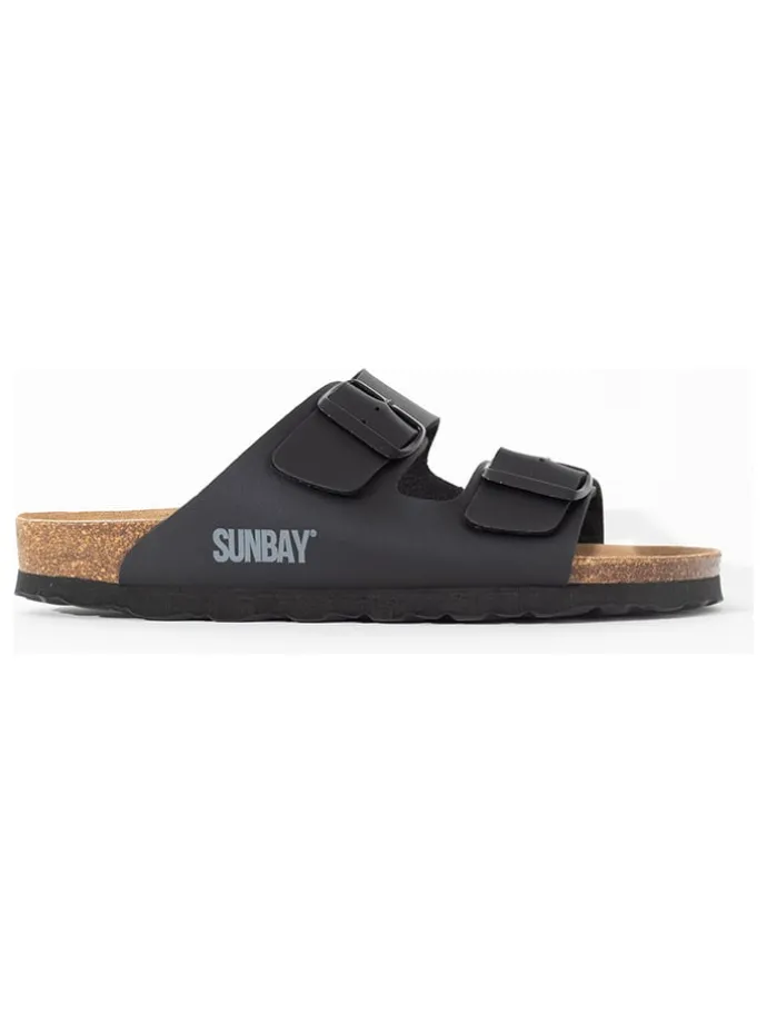 Slippers "Trefle" zwart