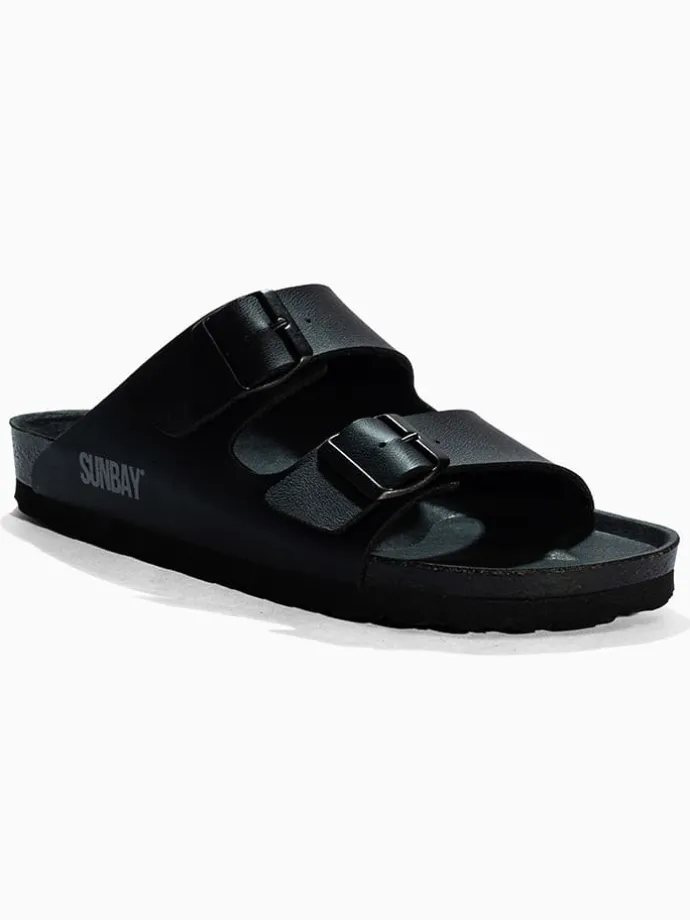 Slippers "Trefle" zwart