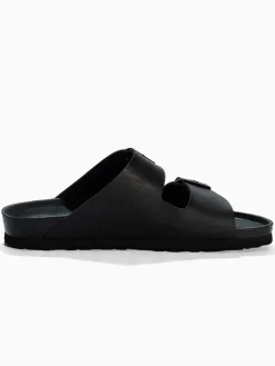 Slippers "Trefle" zwart
