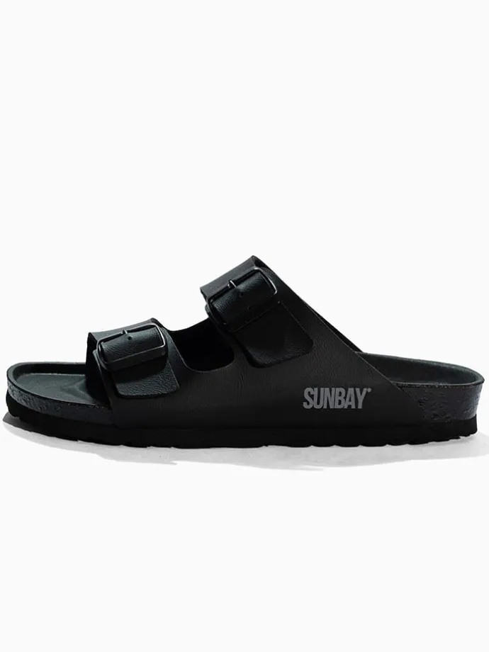 Slippers "Trefle" zwart