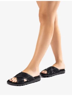 Slippers zwart