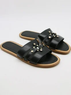 Slippers zwart