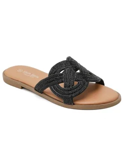 Slippers zwart