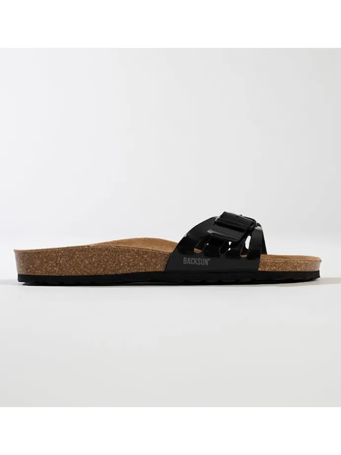 Slippers zwart
