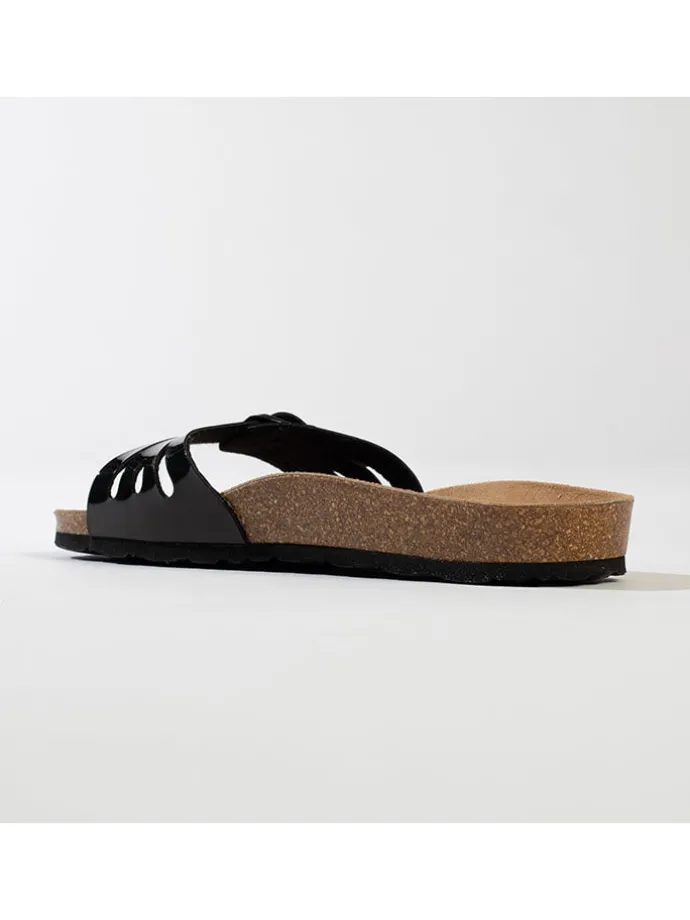 Slippers zwart