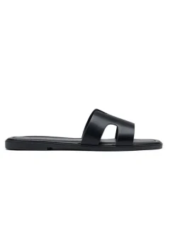 Slippers zwart
