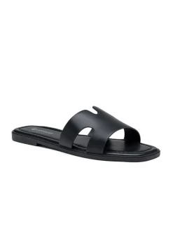 Slippers zwart