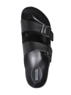 Slippers zwart