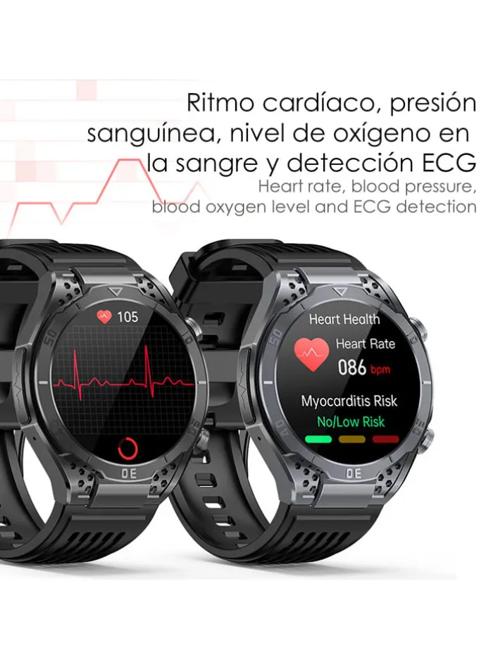 Smartwatch "JA01" zwart