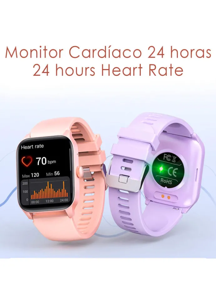 Smartwatch "QS56" paars