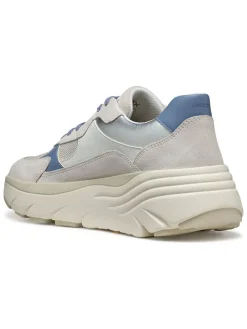 Sneakers "Diamanta" beige/blauw
