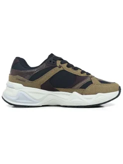 Sneakers donkerblauw/kaki