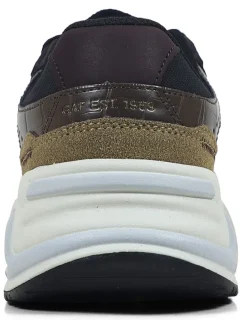 Sneakers donkerblauw/kaki