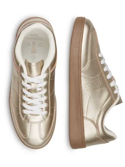 Sneakers goudkleurig
