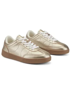 Sneakers goudkleurig