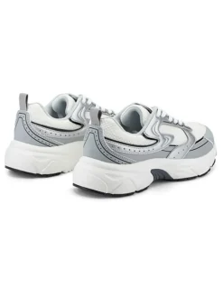 Sneakers grijs/wit