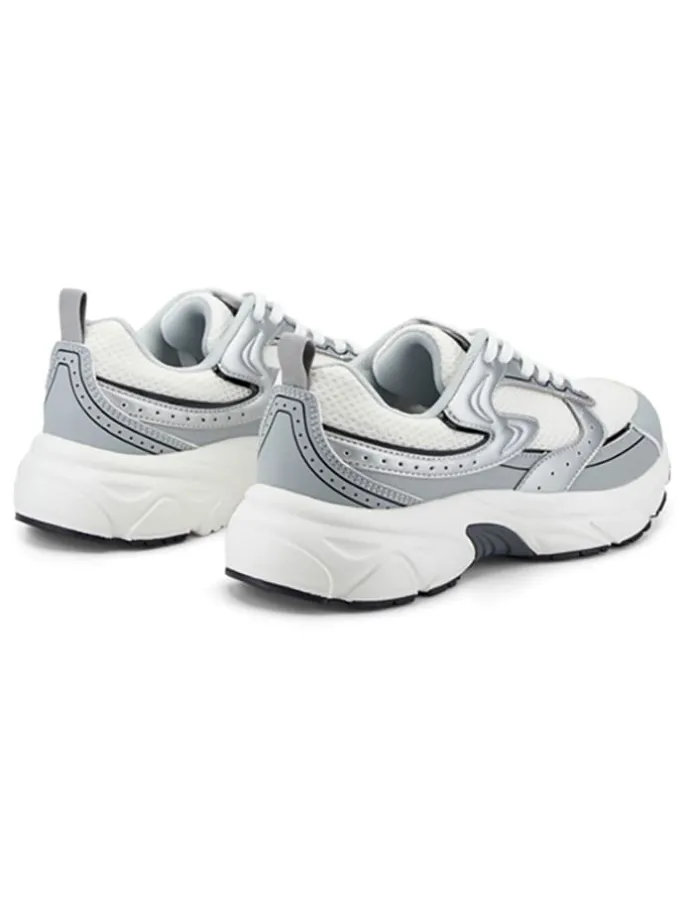 Sneakers grijs/wit