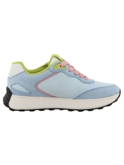 Sneakers lichtblauw/groen