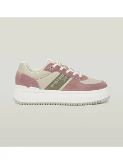Sneakers lichtroze/beige
