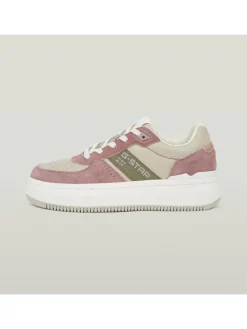 Sneakers lichtroze/beige