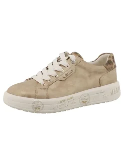 Sneakers "Noralie" zandkleurig