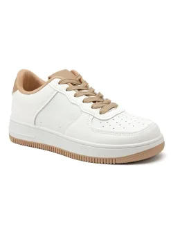 Sneakers wit/beige