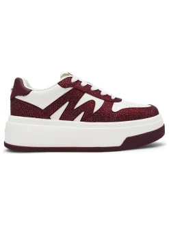 Sneakers wit/rood