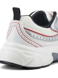Sneakers wit/zilverkleurig