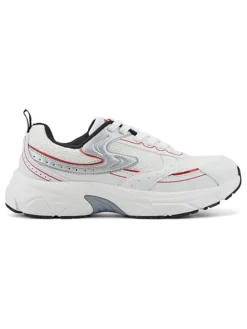 Sneakers wit/zilverkleurig