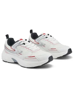 Sneakers wit/zilverkleurig