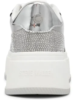 Sneakers zilverkleurig