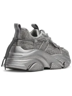 Sneakers zilverkleurig