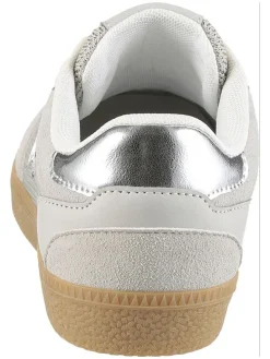 Sneakers zilverkleurig/grijs