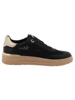 Sneakers zwart/goudkleurig