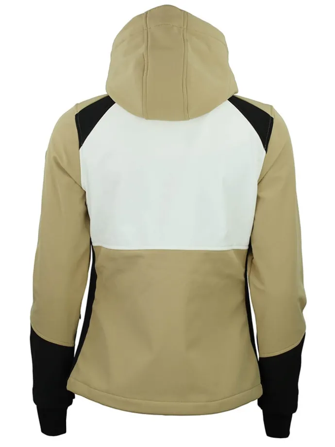 Softshelljas "Ametis" beige/zwart