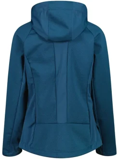 Softshelljas donkerblauw