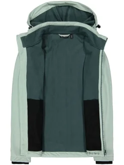 Softshelljas mintgroen